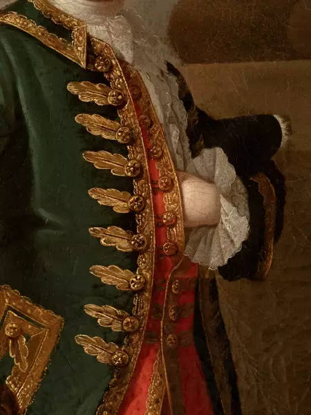 Portrait du nain Nicolas Ferry, dit bébé, attribuable à Jean Girardet