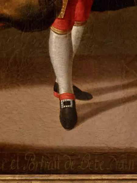 Portrait du nain Nicolas Ferry, dit bébé, attribuable à Jean Girardet