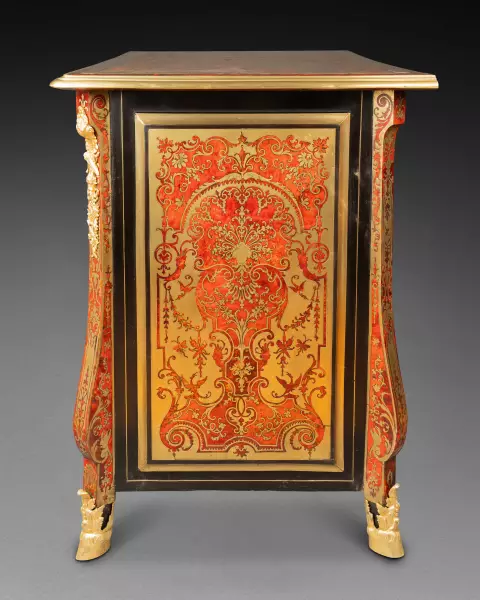 Commode en marqueterie Boulle par N.Sageot, Paris époque Louis XIV