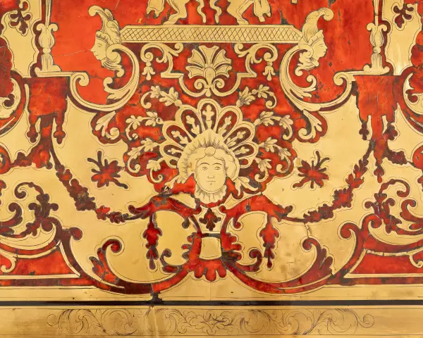 Commode en marqueterie Boulle par N.Sageot, Paris époque Louis XIV