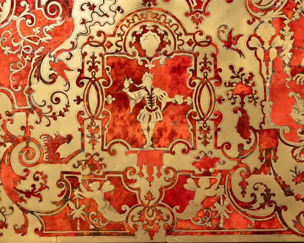 Commode en marqueterie Boulle par N.Sageot, Paris époque Louis XIV