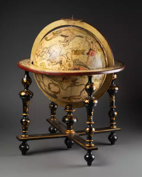 Paire de globes terrestre et céleste par L.C. Desnos, Paris vers 1750