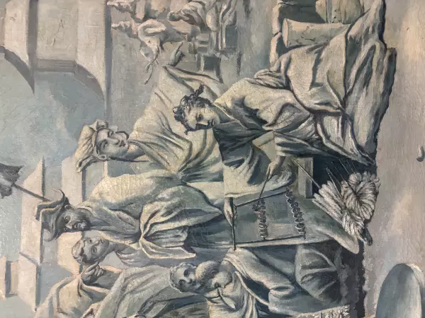 Le jardin chinois et la foire chinoise d’après F. Boucher, XVIIIe siècle