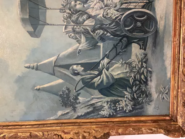 Le jardin chinois et la foire chinoise d’après F. Boucher, XVIIIe siècle