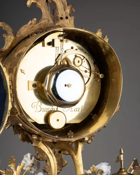 Pendule Arlequin et Colombine, Paris vers 1765